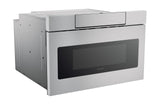 SHARP  SHARP MICRO DRAWER 24" (NO HANDLE) - Stainless Steel (SMD2470ASY)