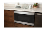 Sharp 24 in. 1.2 cu. ft. 950W Smart Easy Wave Open Microwave Drawer Oven - Stainless Steel (SMD2489ES)
