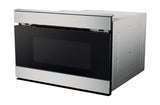 Sharp  24 In. 1.2 Cu. Ft. 950w Stainless Steel Smart Easy Wave Open Microwave Drawer Oven - Stainless Steel (SMD2489ES)