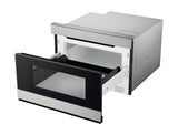 Sharp  24 In. 1.2 Cu. Ft. 950w Stainless Steel Smart Easy Wave Open Microwave Drawer Oven - Stainless Steel (SMD2489ES)