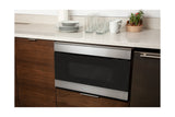 Sharp  24 In. 1.2 Cu. Ft. 950w Stainless Steel Smart Easy Wave Open Microwave Drawer Oven - Stainless Steel (SMD2489ES)