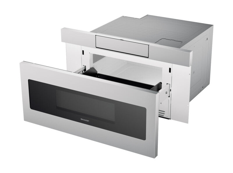 Sharp 30 in. 1.2 cu. ft. 950W Microwave Drawer Oven - Stainless Steel (SMD3070ASY)