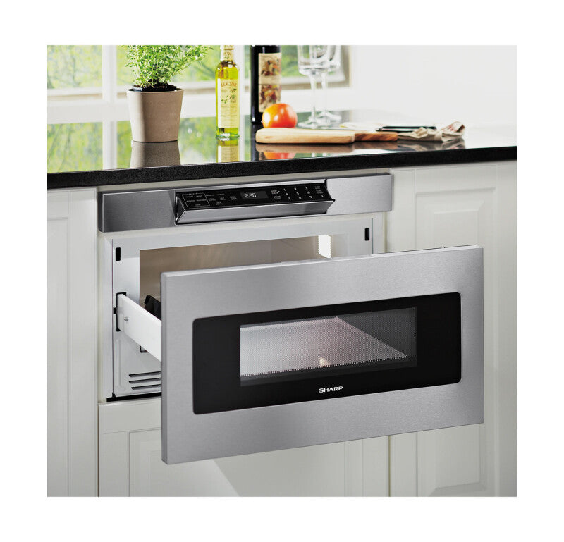Sharp 30 in. 1.2 cu. ft. 950W Microwave Drawer Oven - Stainless Steel (SMD3070ASY)