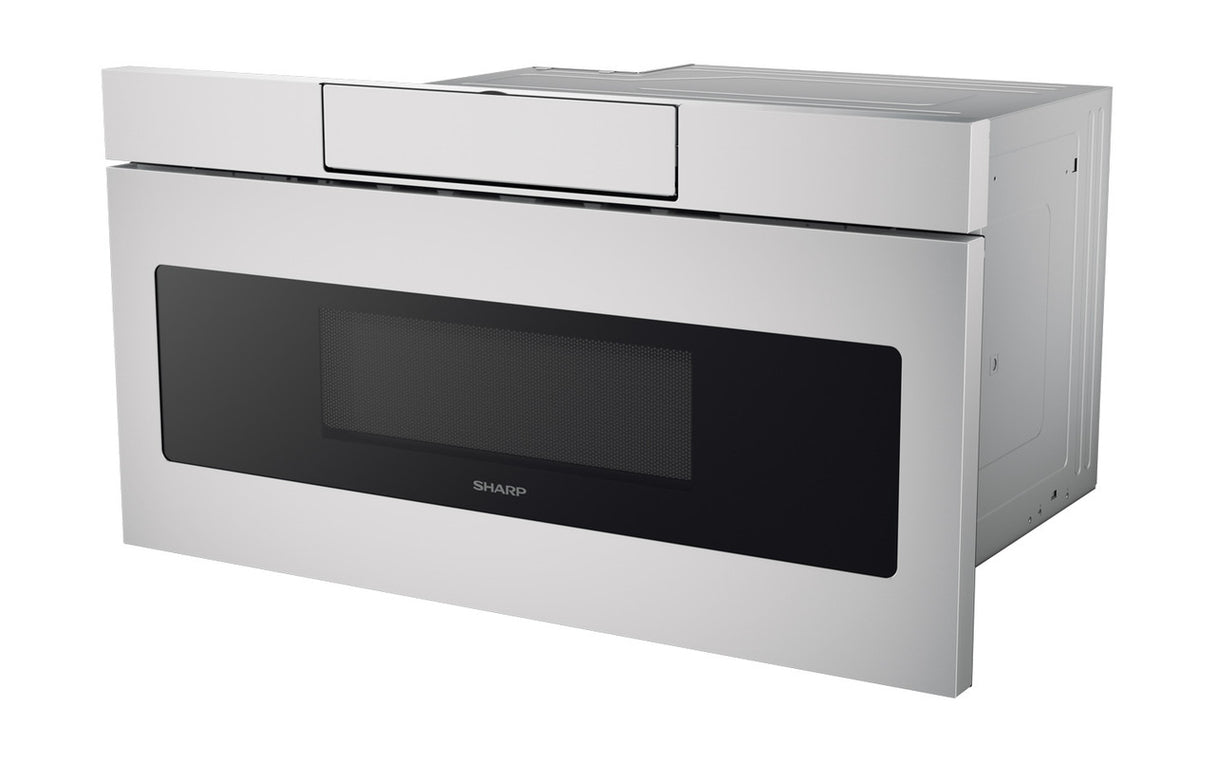 Sharp  30 In. 1.2 Cu. Ft. 950w Stainless Steel Microwave Drawer Oven - Stainless Steel (SMD3070ASY)