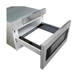 Sharp  30 In. 1.2 Cu. Ft. 950w Stainless Steel Microwave Drawer Oven - Stainless Steel (SMD3070ASY)
