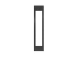 BERTAZZONI  Front Panel for 18" Built-In Wine Columns (1 panel) - REF18WCPRL/23, REF18WCPRR/23, REF18WCBPLV, REF18WCBPRV - Carbonio (SP18WCC)