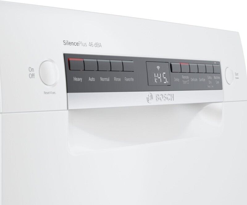 BOSCH 300 Series Dishwasher 17 3/4'' - White (SPE53B52UC)