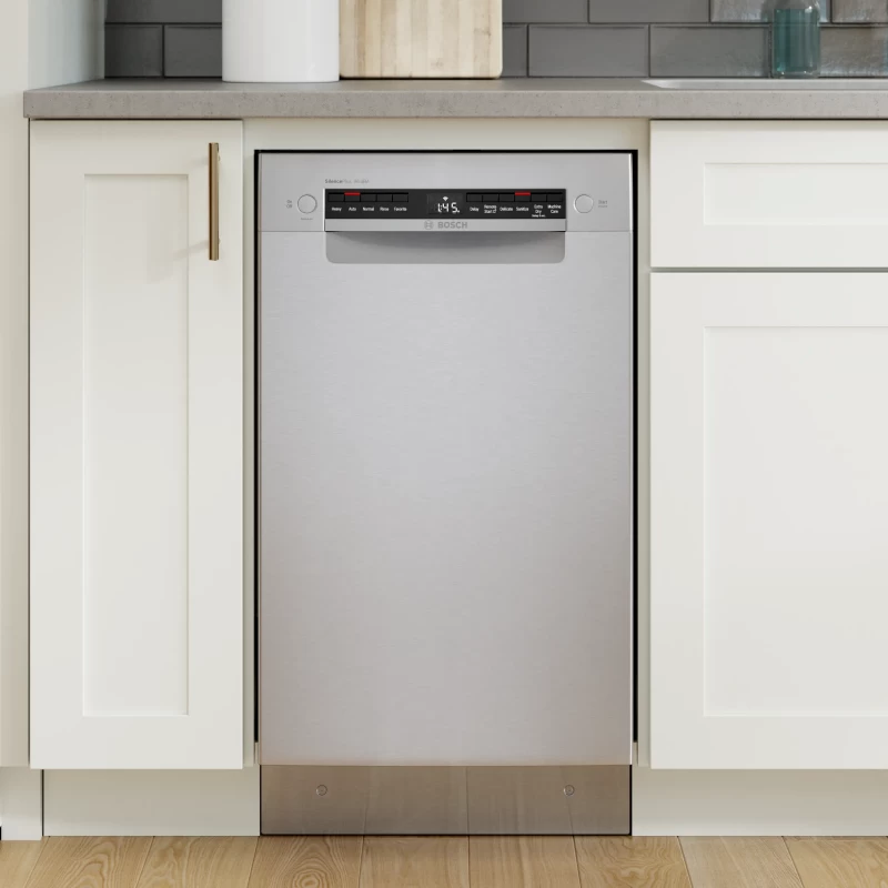 BOSCH  300 Series Dishwasher 17 3/4'' - Stainless Steel (SPE53C55UC)
