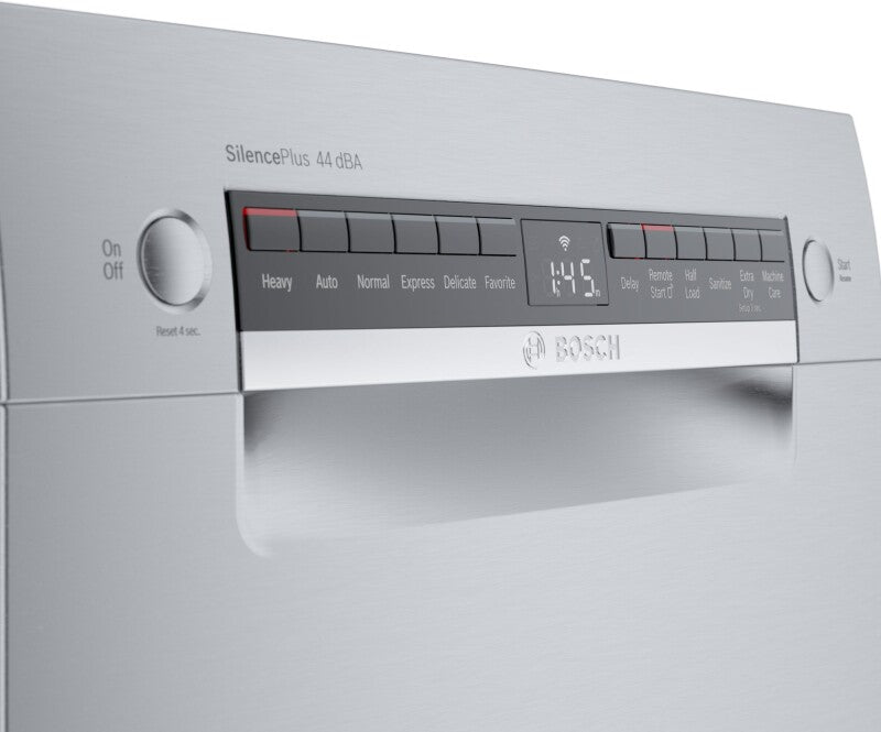 BOSCH 800 Series Dishwasher 17 3/4'' - Stainless Steel Anti-fingerprint (SPE68B55UC)