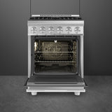 Smeg  Range - Stainless steel (SPR24UGGX)