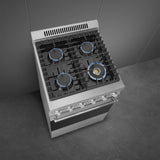 Smeg  Range - Stainless steel (SPR24UGGX)