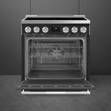 Smeg  Range - Matt Black (SPR30UIMAN)