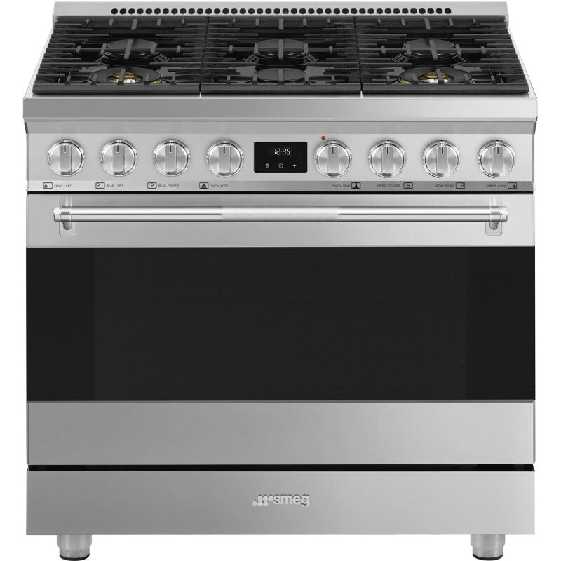 Smeg  Range - Stainless steel (SPR36UGGX)