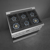 SMEG  Range - Stainless Steel (SPR36UGGX)