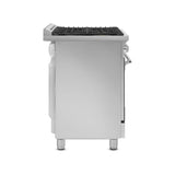 Smeg  Range Mixed - Stainless steel (SPR36UGMX)