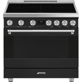 SMEG  Range - Matt Black (SPR36UIMAN)