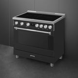 SMEG  Range - Matt Black (SPR36UIMAN)