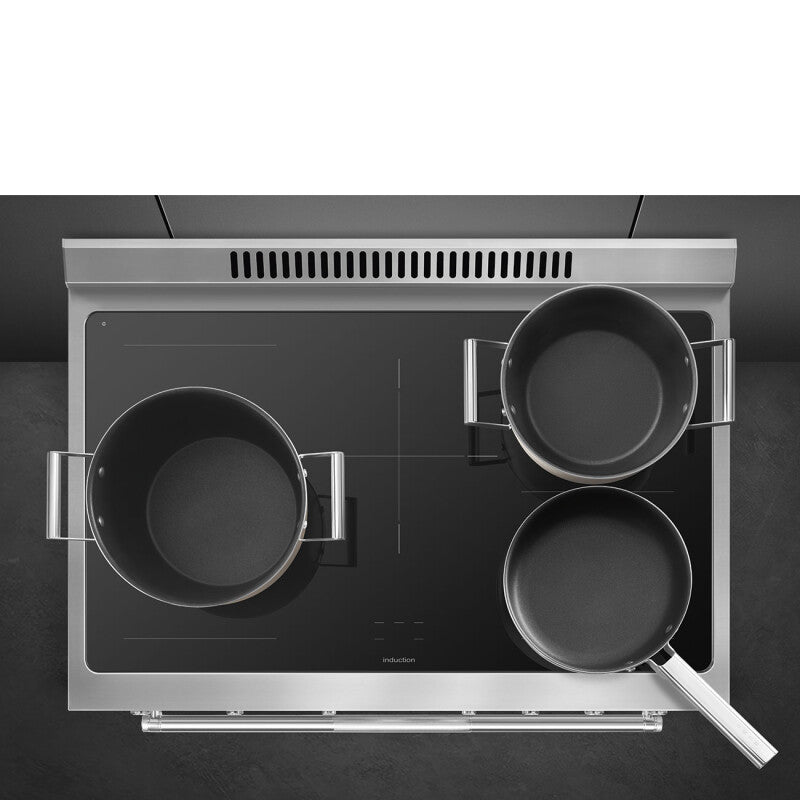 Smeg  Range - Stainless steel (SPR36UIMX)