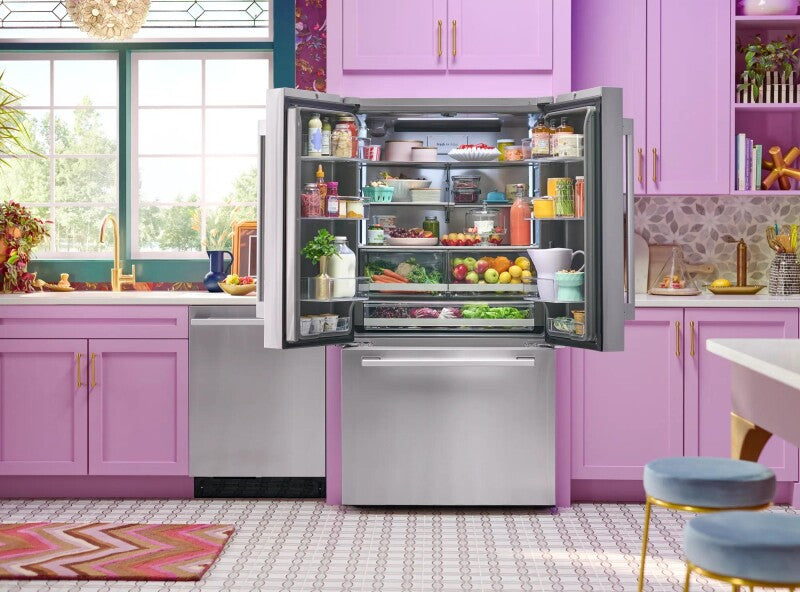 LG Studio LG STUDIO 27 cu. ft. Smart Counter-Depth MAX™ French Door Refrigerator - Print Proof Stainless Steel (SRFB27S3)