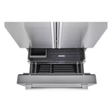 LG Studio  27 Cu. Ft. Smart Counter-depth Max™ French Door Refrigerator - Print Proof Stainless Steel (SRFB27S3)