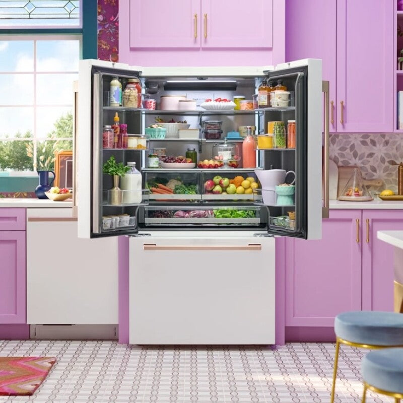 LG Studio LG STUDIO 27 cu. ft. Smart Counter-Depth MAX™ French Door Refrigerator - Essence White (SRFB27W3)