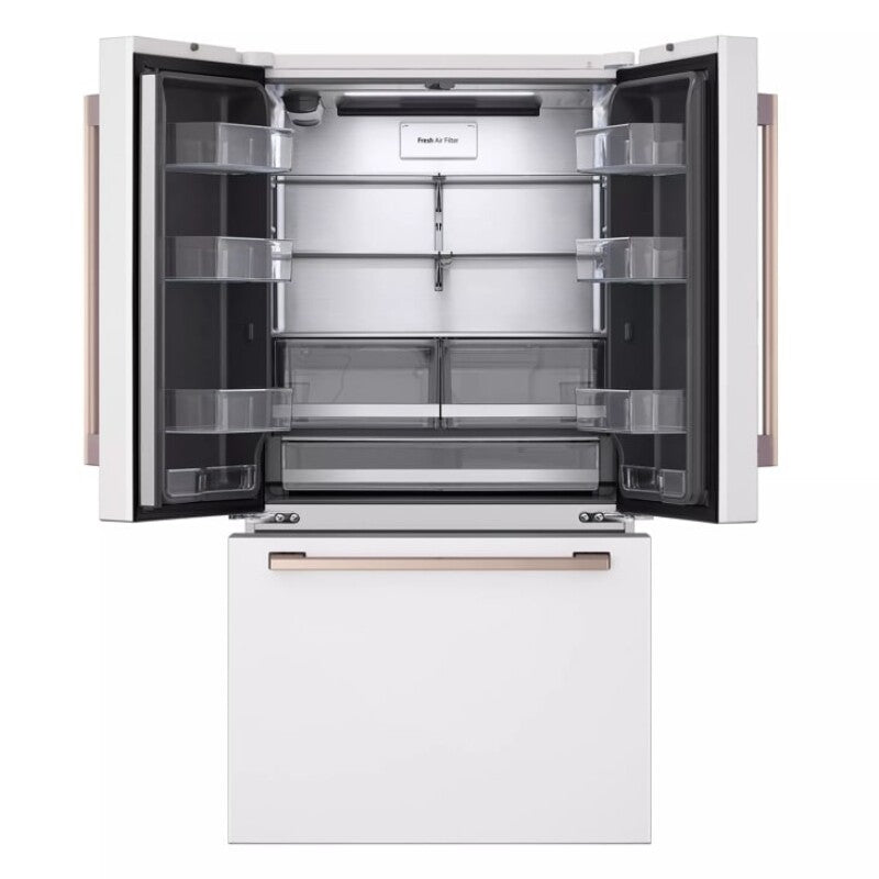 LG Studio LG STUDIO 27 cu. ft. Smart Counter-Depth MAX™ French Door Refrigerator - Essence White (SRFB27W3)