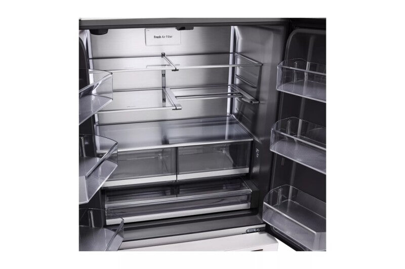 LG Studio  27 Cu. Ft. Smart Counter-depth Max™ French Door Refrigerator - Essence White (SRFB27W3)