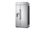 LG Studio 26 cu. ft. Smart Side-by-Side Built-In Refrigerator with Ice & Water Dispenser - Other (SRSXB2622S)