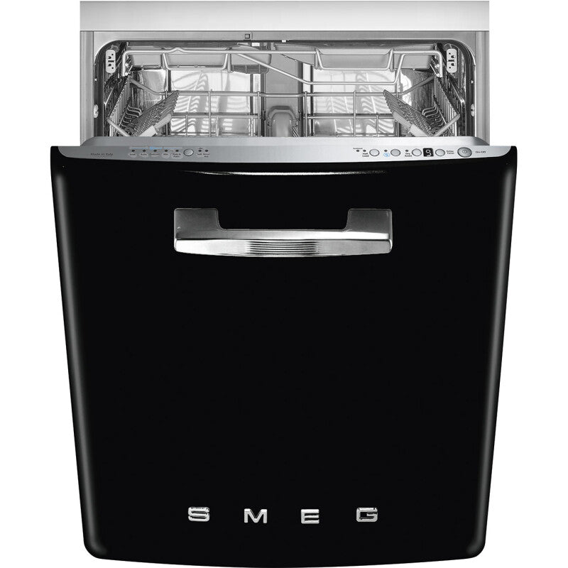 SMEG  Dishwashers Retro-style - Black (STU2FABBL2)