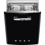 Smeg  Dishwashers Retro-style - Black (STU2FABBL2)