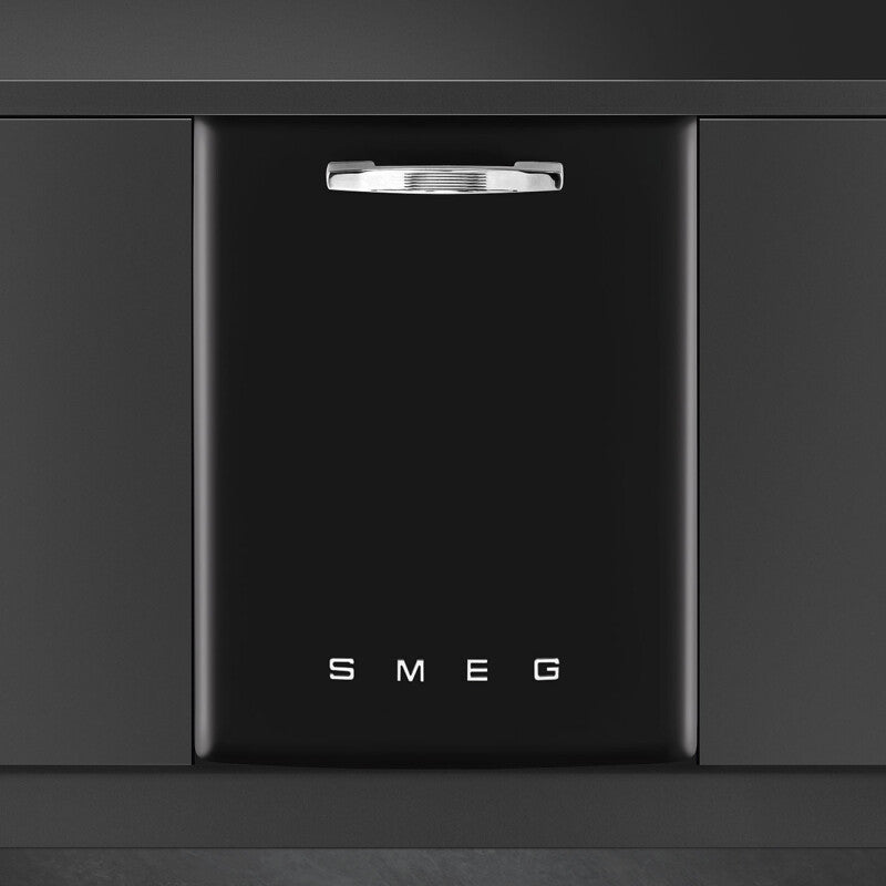 Smeg  Dishwashers Retro-style - Black (STU2FABBL2)