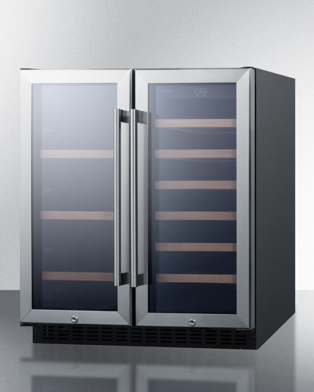 Summit 30" Wide Built-In Wine/Beverage Center - Black (SWBV3071)