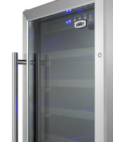 SUMMIT  18" Wide Built-In Wine Cellar, ADA Compliant - Black (SWC1840BADA)