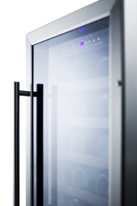 Summit 18" Wide Built-In Wine Cellar, ADA Compliant - Glass (SWC1840BADA)