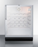 SUMMIT 24" Wide Built-In Wine Cellar, ADA Compliant - Other (SWC6GBLCSSADA)