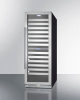 SUMMIT  24" Wide Dual-Zone Wine Cellar - Black (SWCP2163)