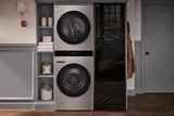 LG Studio  Washtower™ Smart Front Load 5.0 Cu. Ft. Washer And 7.4 Cu. Ft. Gas Dryer With Center Control® - Noble Steel (SWWG50N3)