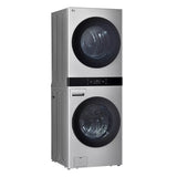 LG Studio  Washtower™ Smart Front Load 5.0 Cu. Ft. Washer And 7.4 Cu. Ft. Gas Dryer With Center Control® - Noble Steel (SWWG50N3)