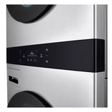 LG Studio  Washtower™ Smart Front Load 5.0 Cu. Ft. Washer And 7.4 Cu. Ft. Gas Dryer With Center Control® - Noble Steel (SWWG50N3)