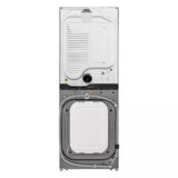 LG Studio  Washtower™ Smart Front Load 5.0 Cu. Ft. Washer And 7.4 Cu. Ft. Gas Dryer With Center Control® - Noble Steel (SWWG50N3)