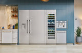 Thermador Built-in Freezer Column 18"  External Ice & Water Dispenser  Left Hinge - Panel Ready (T18ID905LP)