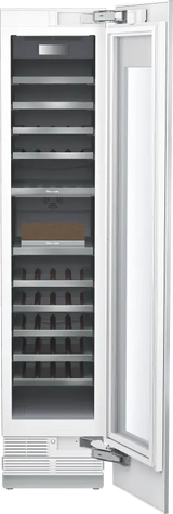 Thermador Built-in Wine Cooler with Glass Door 18" Built-in Wine Cooler with Glass Door 18'' - Panel Ready (T18IW905SP)