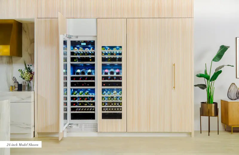 Thermador Built-in Wine Cooler with Glass Door 18" Built-in Wine Cooler with Glass Door 18'' - Panel Ready (T18IW905SP)