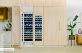 Thermador Built-in Wine Cooler with Glass Door 18" Built-in Wine Cooler with Glass Door 18'' - Panel Ready (T18IW905SP)