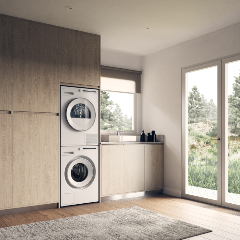 ASKO  Tumble Dryer - White (T208HW)