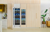 Thermador Built-in Wine Cooler with Glass Door 24" Built-in Wine Cooler with Glass Door 24'' - Panel Ready (T24IW905SP)