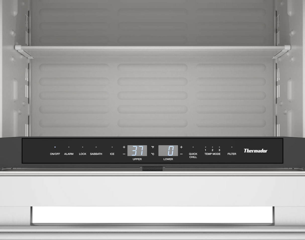 Thermador  Freedom® Under Counter Combo Drawer Refrigerator/freezer 24'' Masterpiece® - Stainless Steel (T24UC915DS)