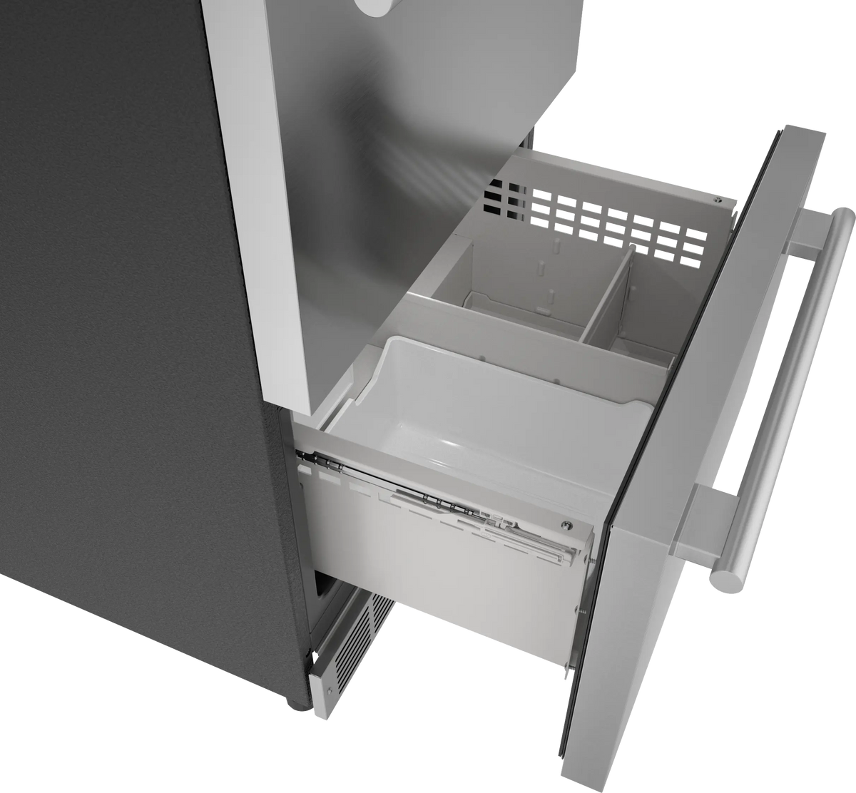 THERMADOR  Freedom® Under Counter Combo Drawer Refrigerator/freezer 24'' - Stainless Steel (T24UC915DS)
