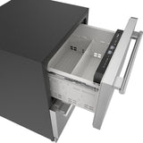 THERMADOR  Freedom® Under Counter Combo Drawer Refrigerator/freezer 24'' - Stainless Steel (T24UC915DS)