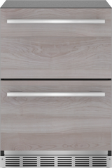 THERMADOR  Freedom® Under Counter Double Drawer Refrigerator 24'' Panel Ready - Panel Ready (T24UR905DP)